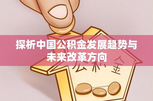 泸溪探析中国公积金发展趋势与未来改革方向