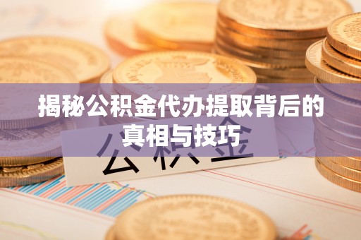 泸溪揭秘公积金代办提取背后的真相与技巧